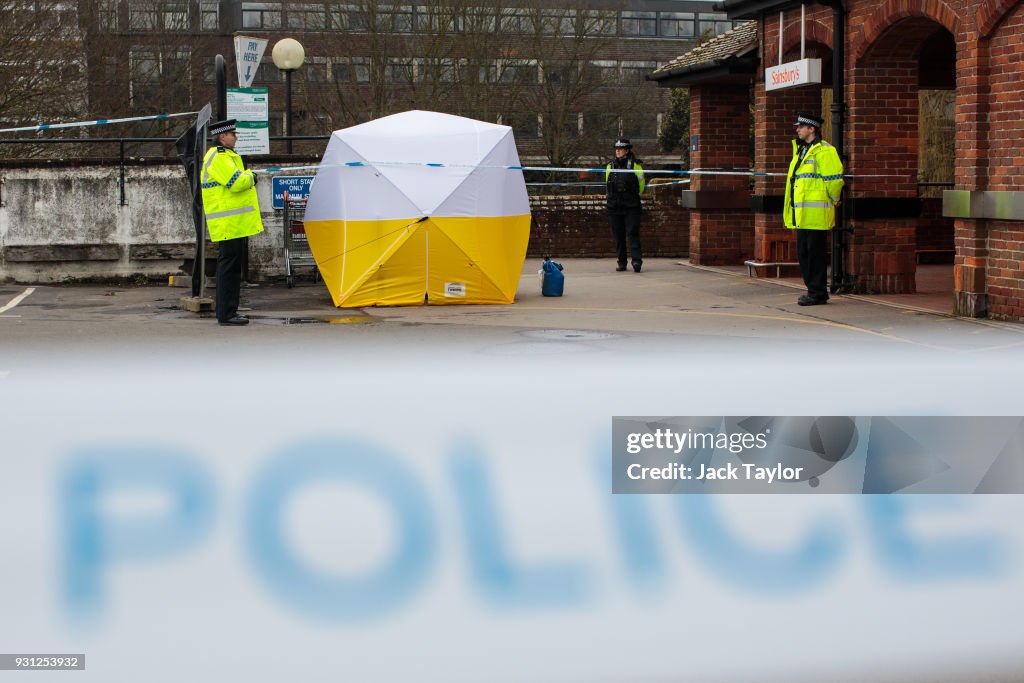 Investigations Continue At The Scene Of Salisbury Spy Poisoning