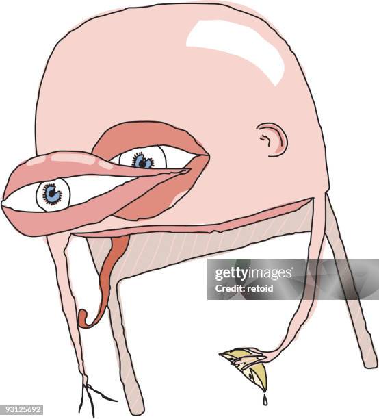 bar pimp - pervert stock illustrations