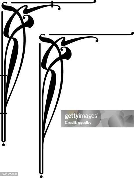 vector corner - 13006 - right angle background stock illustrations