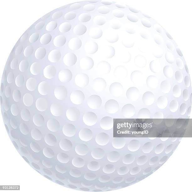 golf ball - golfball stock-grafiken, -clipart, -cartoons und -symbole