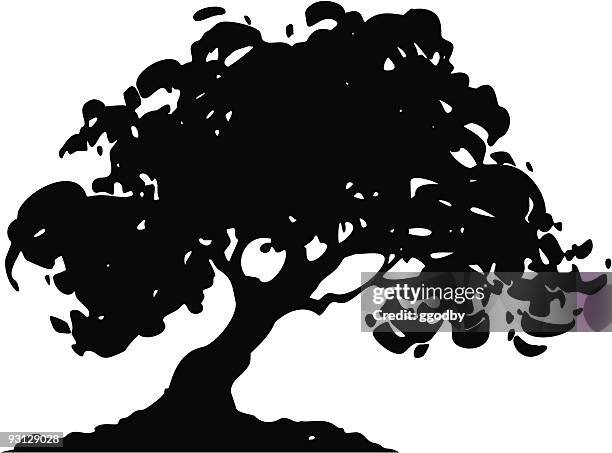oak3 - grove stock illustrations