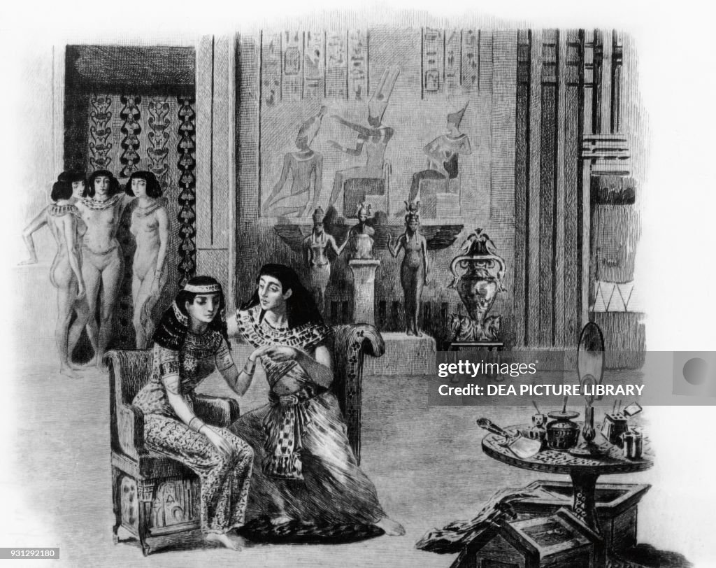 Tahoser, the Pharaoh's wife, Illustration