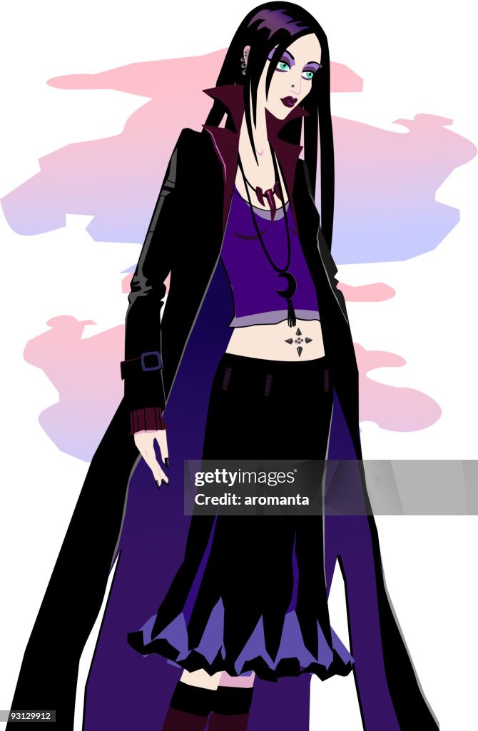 Ragazza gotica
