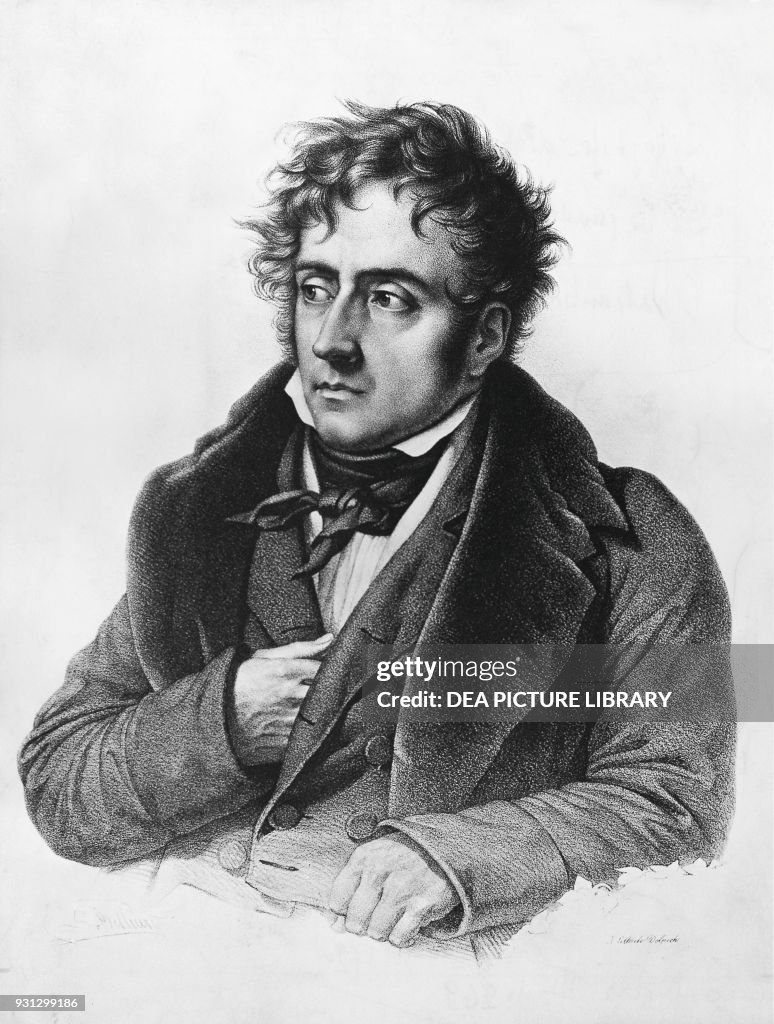 Portrait of Francois-Rene, French writer