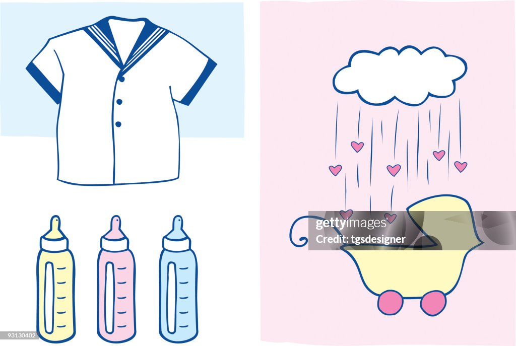 Baby Shower Icons