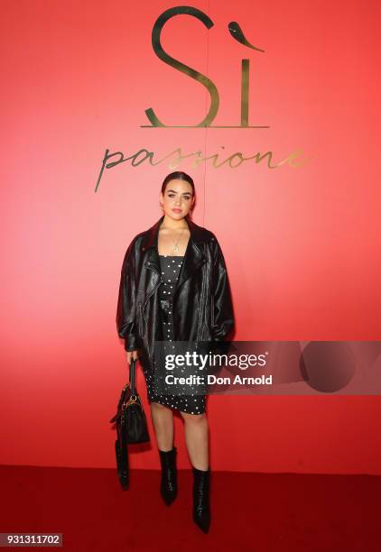 Cartier Milan attends the Si Passione By Giorgio Armani Launch on March 13, 2018 in Sydney, Australia.