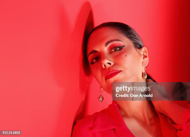 George Maple attends the Si Passione By Giorgio Armani Launch on March 13, 2018 in Sydney, Australia.