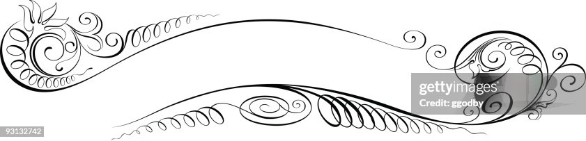 Vectorized Scroll Design1-91905 Vectorized Scroll Design1-91905
