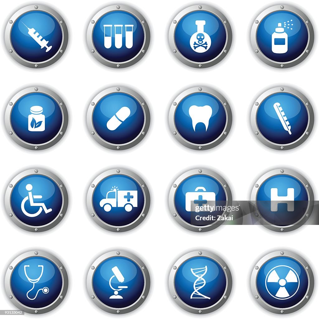 Code Button Hopsital Medical And Hospital Buttons High-Res Vector Graphic - Getty Images