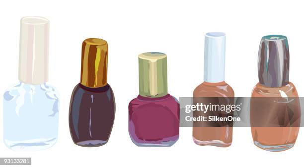 cosmetics - makeup foundation stock illustrations