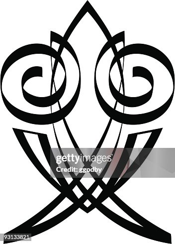 Vectorized Scrollwork Vectorized Scrollwork