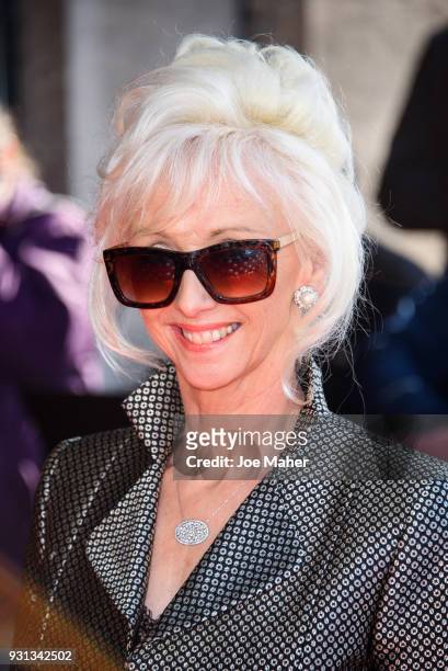Debbie McGee attends the TRIC Awards 2018 held at The Grosvenor House Hotel on March 13, 2018 in London, England.