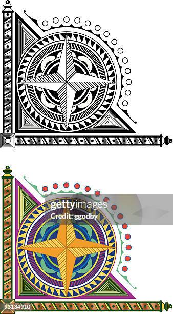 vectorized corner design 1-72505 - corner stock illustrations