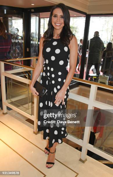 Christine Lampard attends the TRIC Awards 2018 held at The Grosvenor House Hotel on March 13, 2018 in London, England.