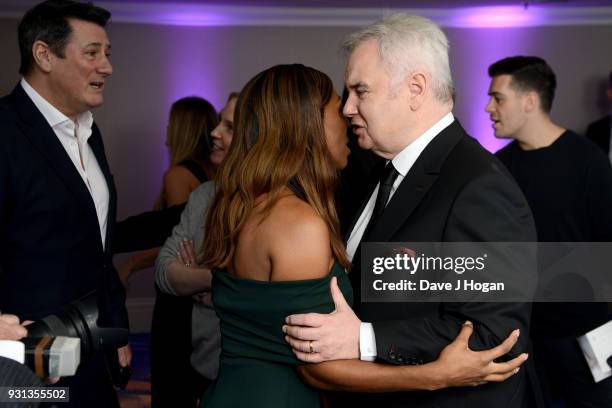 Tony Hadley, Alexandra Burke and Eamonn Holmes attend the TRIC Awards 2018 held at The Grosvenor House Hotel on March 13, 2018 in London, England.