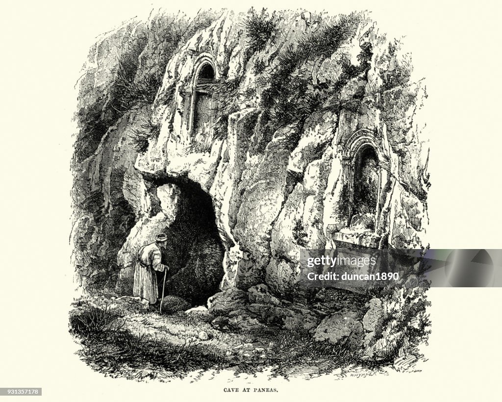 Cave of Pan at Banias (Paneas)