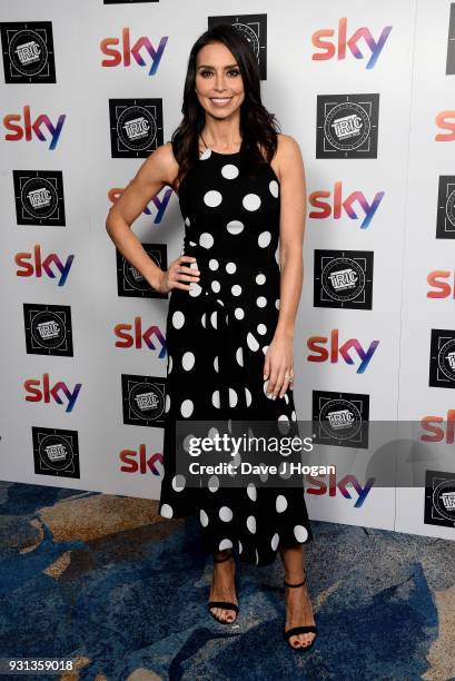 Christine Lampard attends the TRIC Awards 2018 held at The Grosvenor House Hotel on March 13, 2018 in London, England.