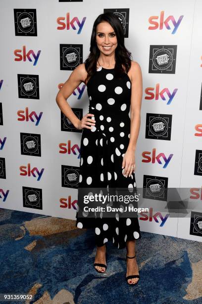 Christine Lampard attends the TRIC Awards 2018 held at The Grosvenor House Hotel on March 13, 2018 in London, England.