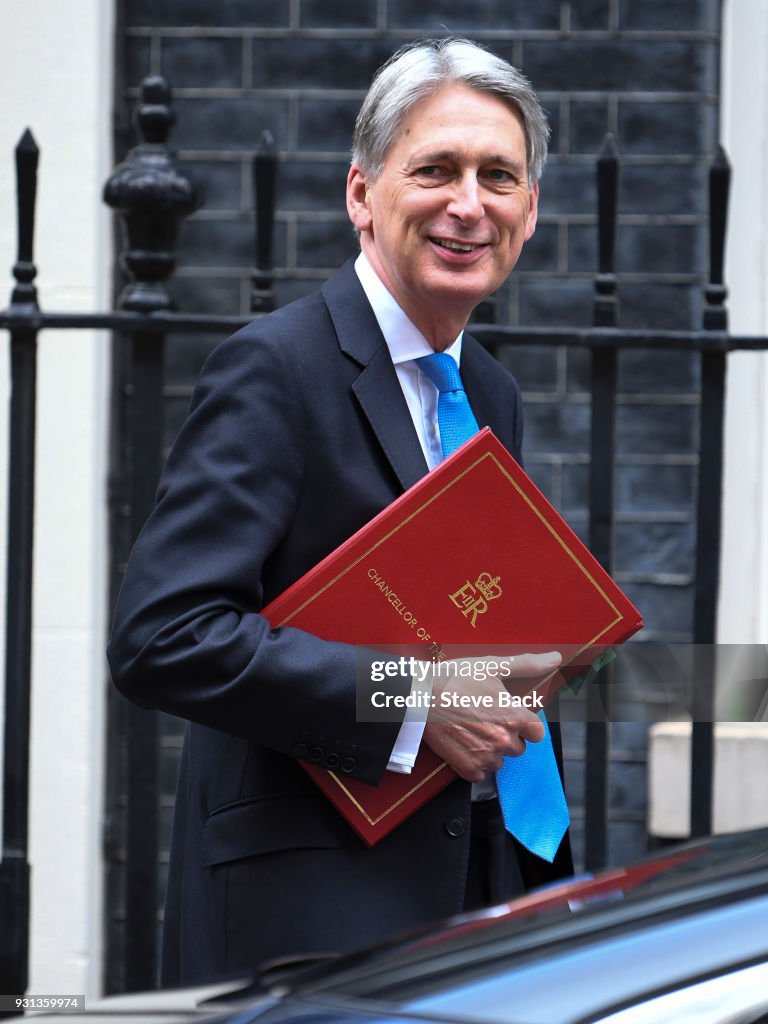 Britain's Chancellor of the Exchequer Philip Hammond