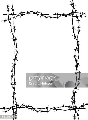 Barbed Wire Frame Barbed Wire Frame