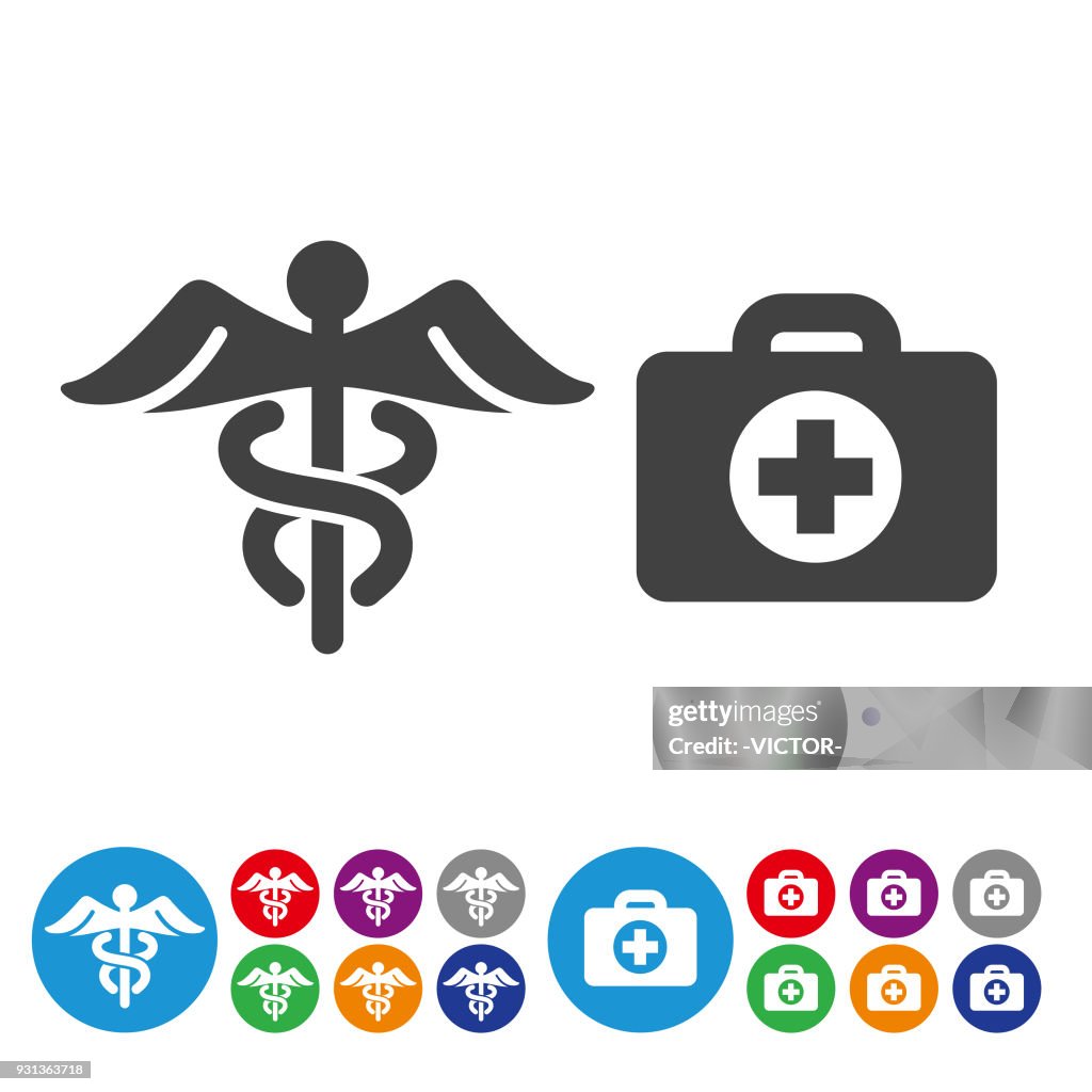 Medical and Healthcare Icons - Graphic Icon Series