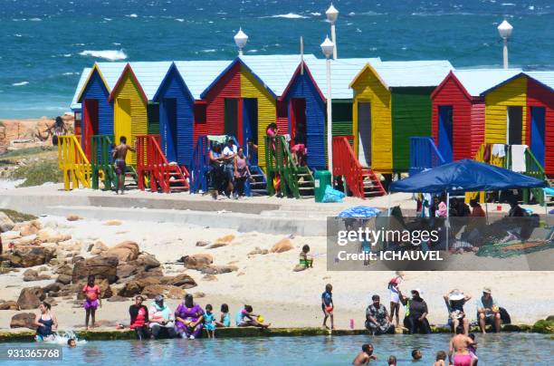 st james beach south africa - st james beach stock pictures, royalty-free photos & images