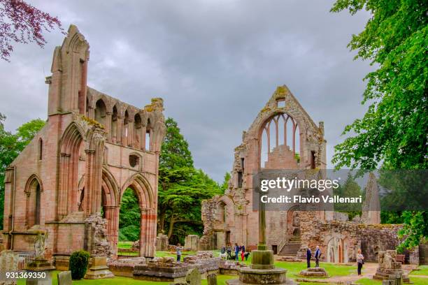 dryburgh 修道院, 蘇格蘭 - scozia 個照片及圖片檔