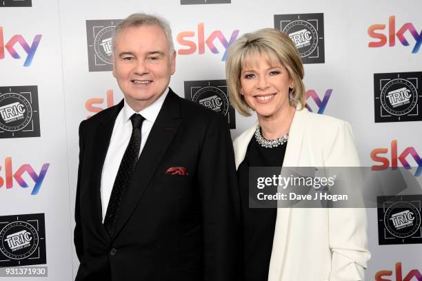 Eamonn Holmes and Ruth Langsford attend the TRIC Awards 2018 held at The Grosvenor House Hotel on March 13, 2018 in London, England.