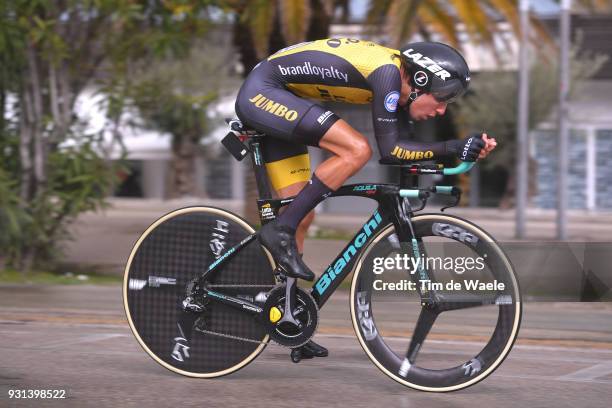 George Bennett of New Zealand during the 53rd Tirreno-Adriatico 2018, Stage 7 a 10,5km Individual Time Trial stage in San Benedetto Del Tronto on...