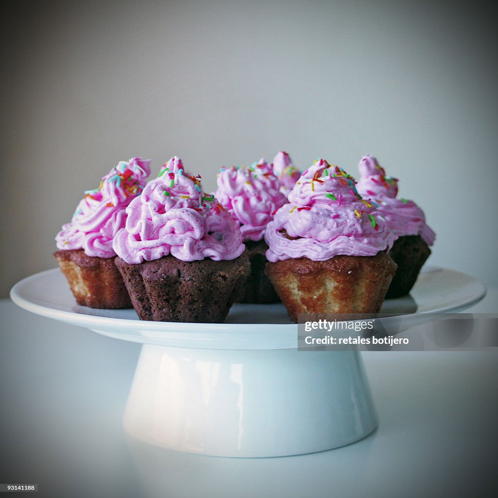 Pink Cupcakes