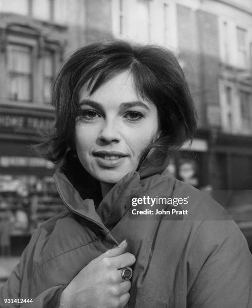 Zimbabwe-born actress Kathleen Breck, who is set to star in the film 'West 11', in London, 2nd December 1962.