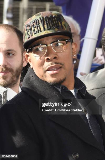 Allen Maldonado attends the premiere of The Last O.G. At the Paramount Theatre during on March 12, 2018 in Austin, Texas.