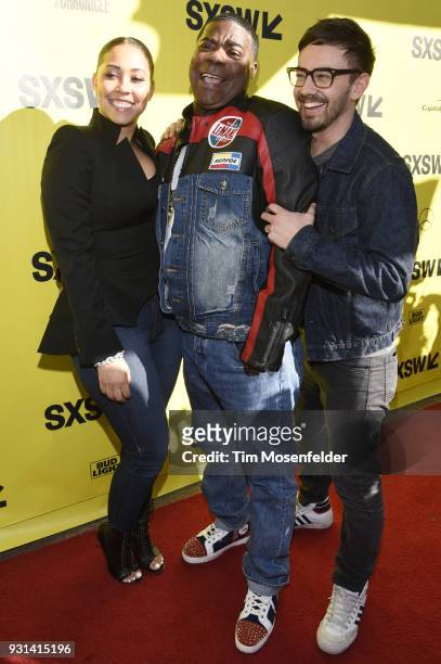 Tracy Morgan and wife and Jorma Taccone attend the premiere of The Last O.G. At the Paramount Theatre during on March 12, 2018 in Austin, Texas.