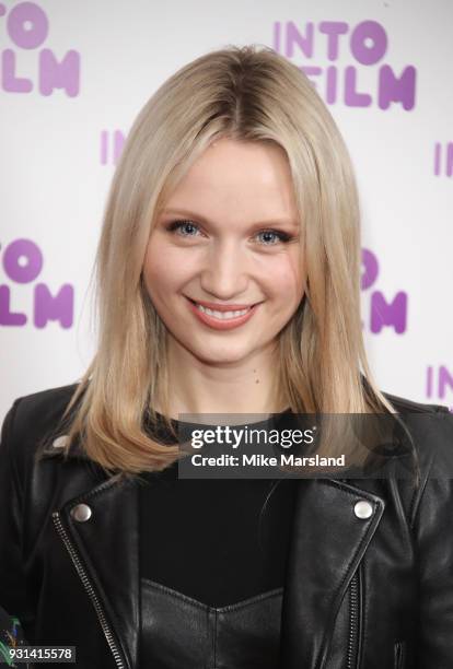 Emily Berrington attends the Into Film Awards at BFI Southbank on March 13, 2018 in London, England.