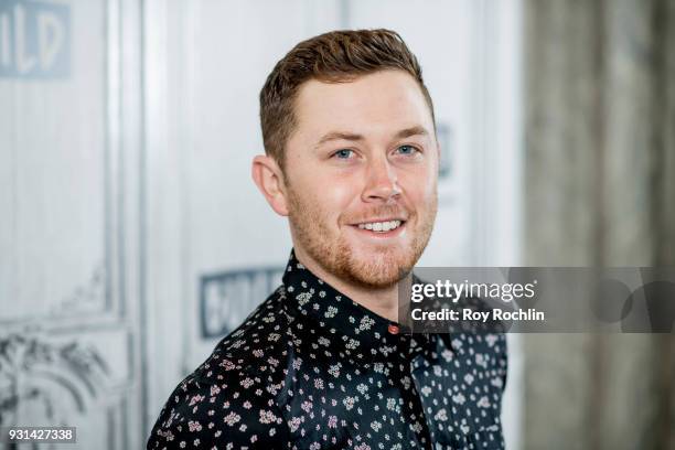 Scotty McCreery discusses "Seasons Change" with the Build Series at Build Studio on March 13, 2018 in New York City.