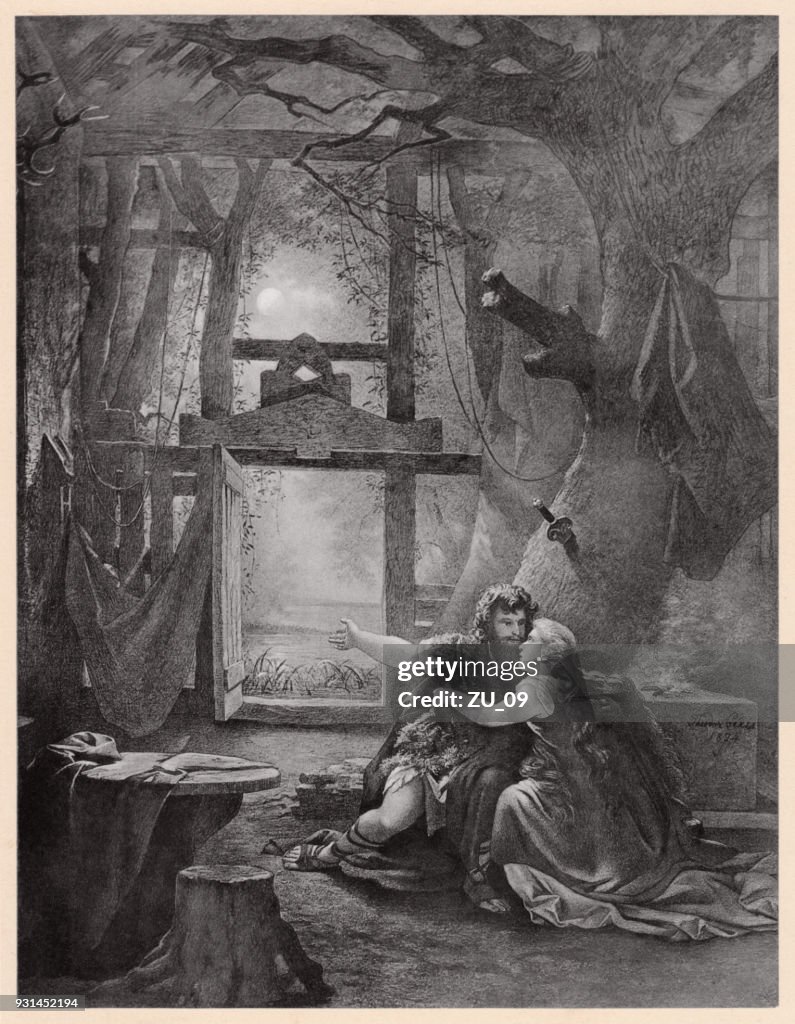 Siegmund and Sieglinde (Valkyrie, The Ring of Nibelung, Richard Wagner)