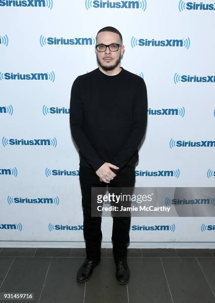 Shaun King visits SiriusXMat SiriusXM Studios on March 13, 2018 in New York City.