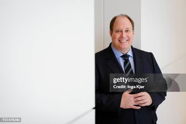 Designated Head of the German Chancellery Helge Braun poses for a picture on March 13, 2018 in Berlin, Germany.