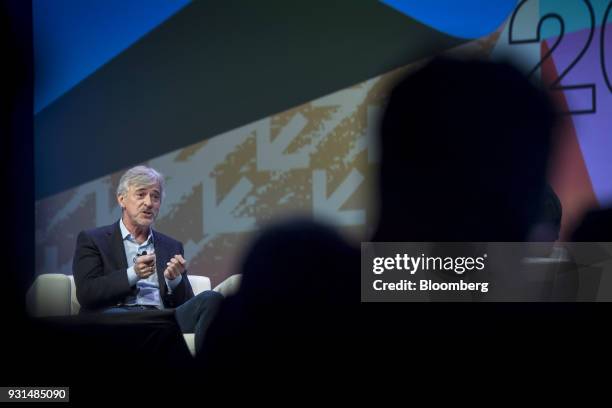 John Krafcik, chief executive officer of Waymo Inc., speaks during a keynote session at the South By Southwest conference in Austin, Texas, U.S., on...