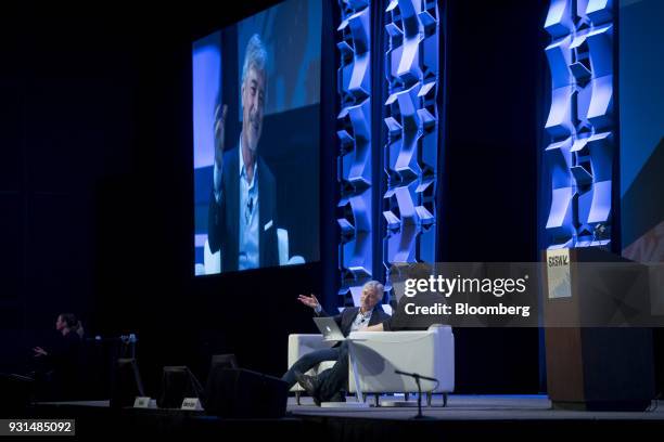 John Krafcik, chief executive officer of Waymo Inc., speaks during a keynote session at the South By Southwest conference in Austin, Texas, U.S., on...