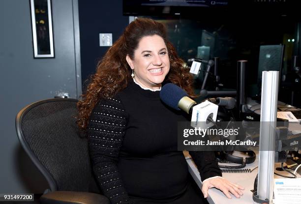 Marissa Jaret Winokur visits SiriusXMat SiriusXM Studios on March 13, 2018 in New York City.