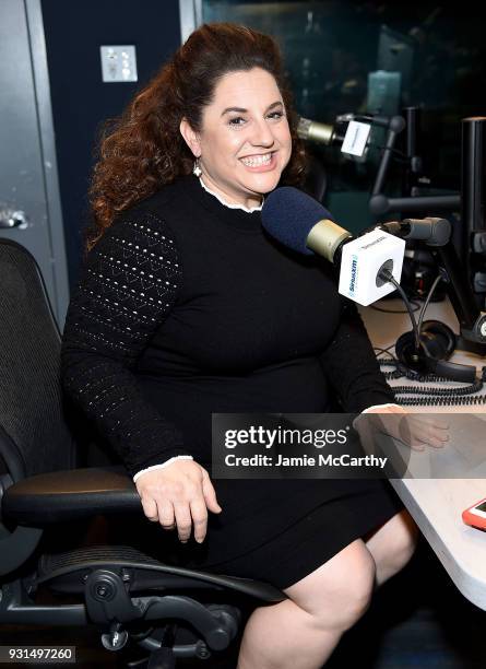 Marissa Jaret Winokur visits SiriusXMat SiriusXM Studios on March 13, 2018 in New York City.