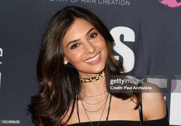 Actress Camila Banus attends the Domingo Zapata Fashion Show at the Los Angeles Fashion Week 10th season anniversary at The MacArthur on March 12,...