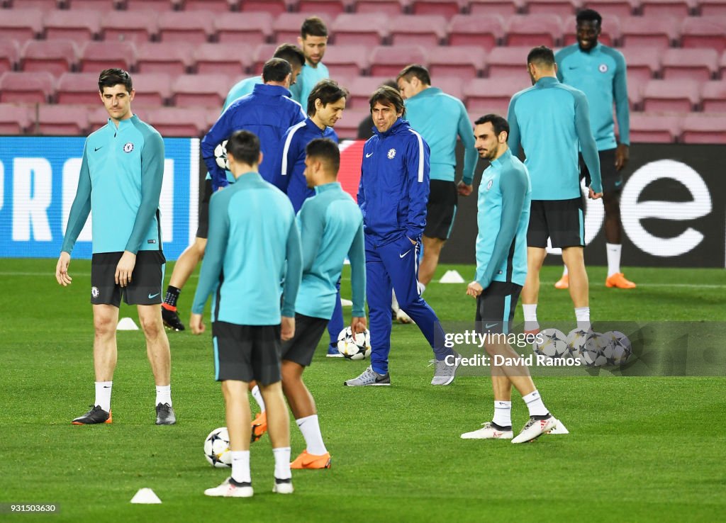 Chelsea Training and Press Conference