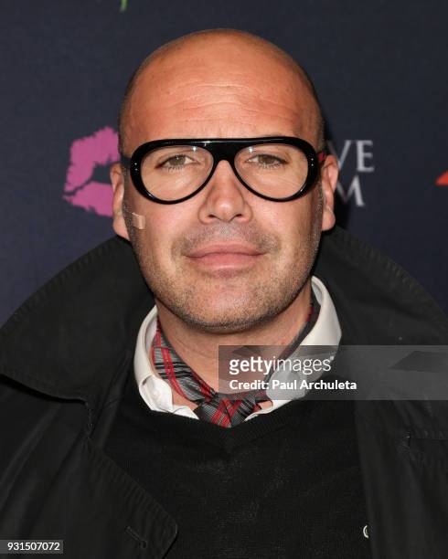 Actor Billy Zane attends the Domingo Zapata Fashion Show at the Los Angeles Fashion Week 10th season anniversary at The MacArthur on March 12, 2018...