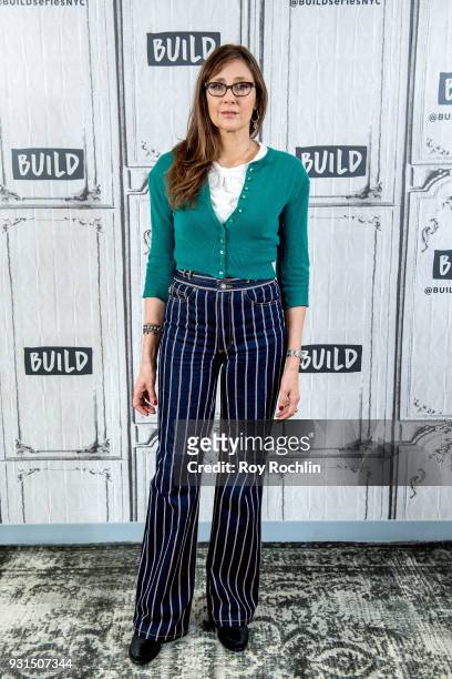 Rebecca Miller discusses "Arthur MIller: Writer" with the Build Series at Build Studio on March 13, 2018 in New York City.