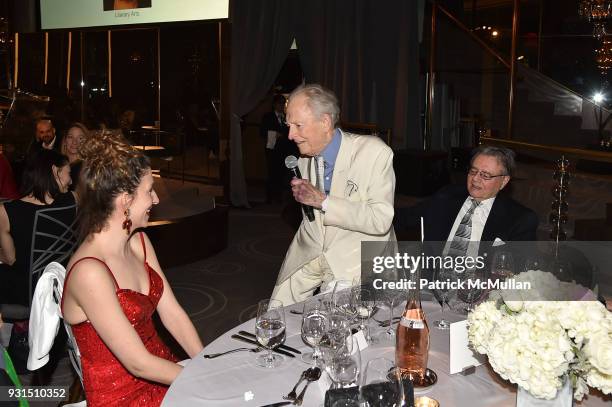 Tom Wolfe speaks at the Guild Hall's 33rd Annual Academy of the Arts Awards at The Rainbow Room on March 5, 2018 in New York City.