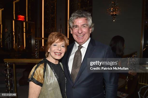 Gail Sheehy and Steven Sandler attend the Guild Hall's 33rd Annual Academy of the Arts Awards at The Rainbow Room on March 5, 2018 in New York City.