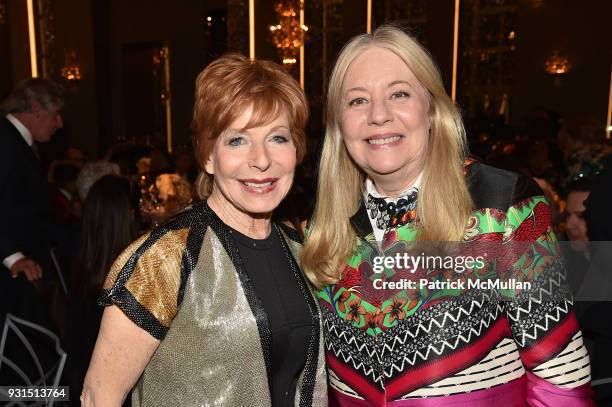 Gail Sheehy and Michele Cohen attend the Guild Hall's 33rd Annual Academy of the Arts Awards at The Rainbow Room on March 5, 2018 in New York City.