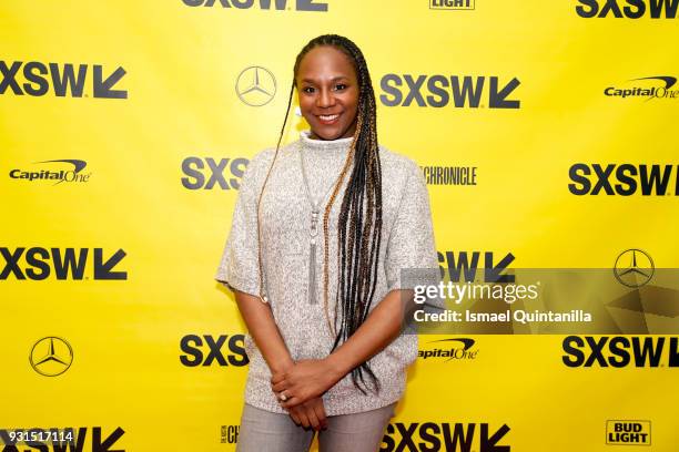 Bree Newsome attends The Gifts of Faith: Cultivating Resilience during SXSW at Austin Convention Center on March 13, 2018 in Austin, Texas.